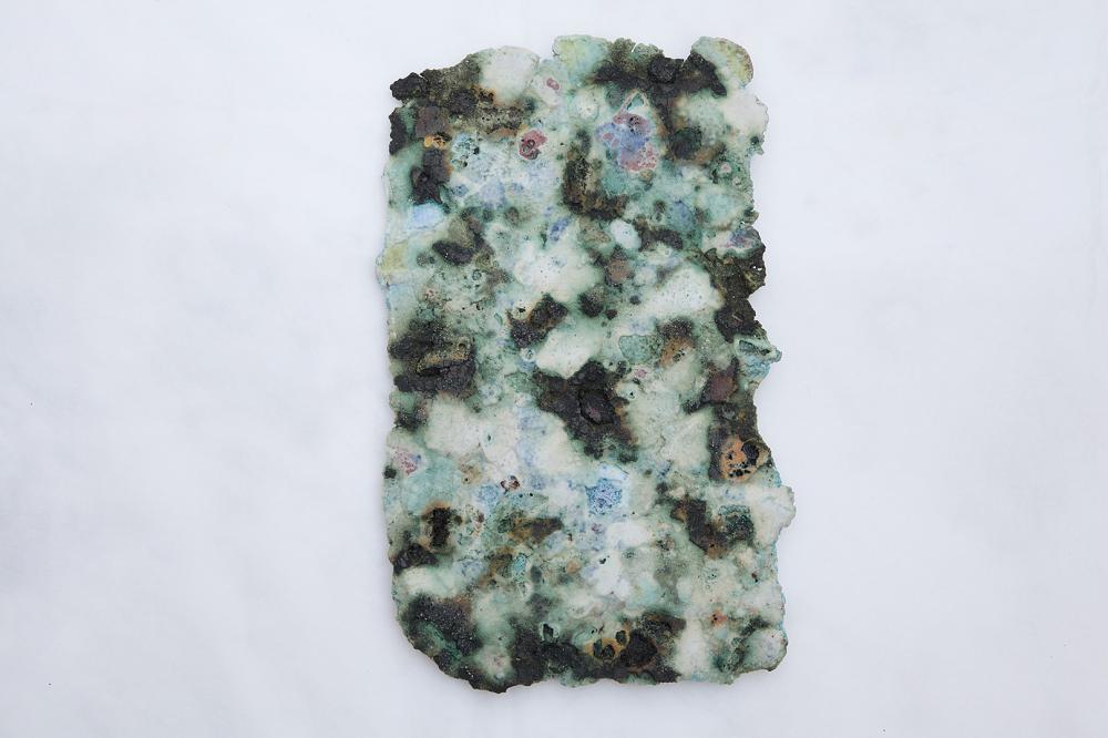 Spring#11 2016
Bronze, sand, silice, pigment
24 x 16 x 1 cm.
