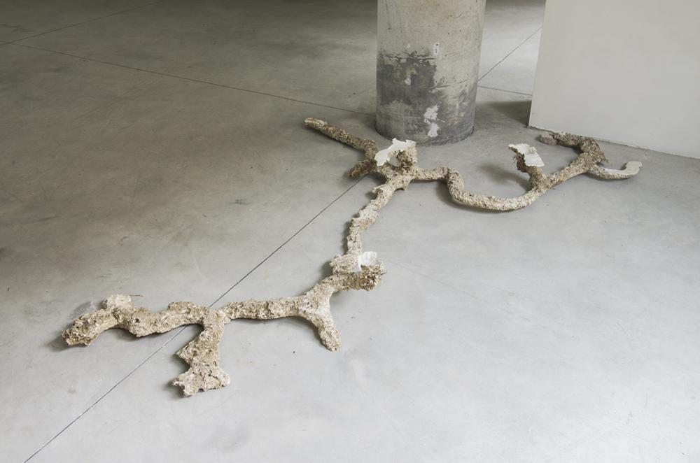 CiupinAra 2014 
Plaster, Soil
Exhibition at Nuovo spazio di Casso, PN - Dolomiti Contemporanee 2019
