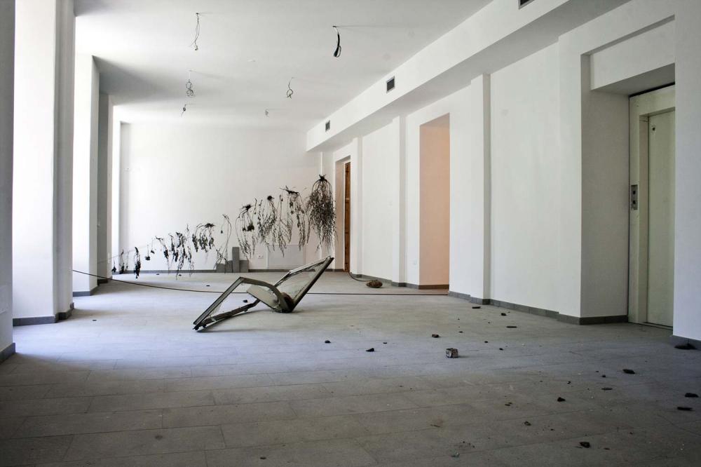 Exhibition view underground floor